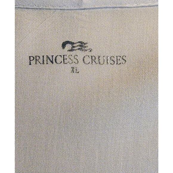 Princess Cruises Womens Top Boho Embroidered Size XL White - Picture 3 of 5